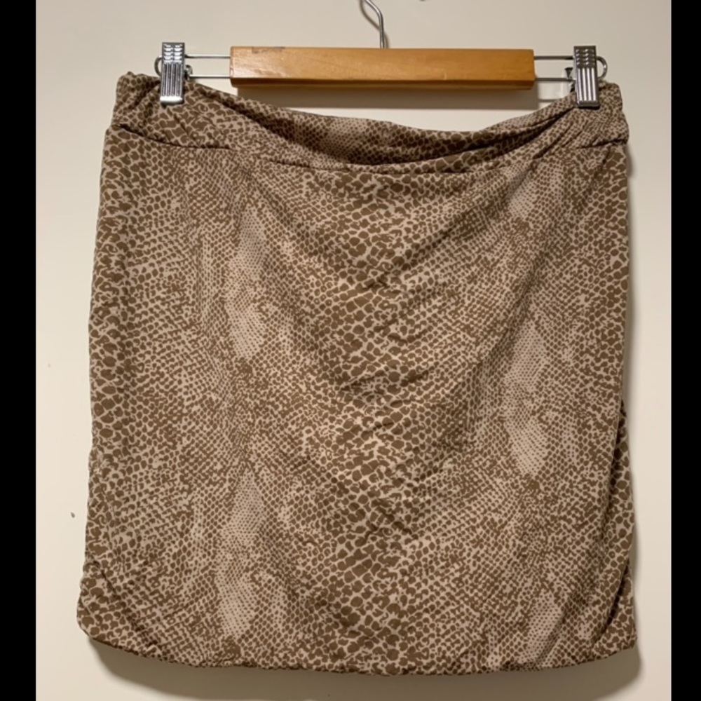 Brown Snake Paia Skirt